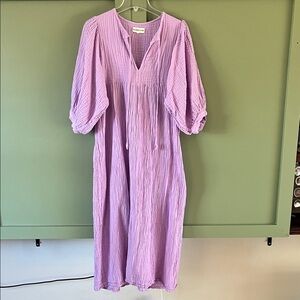 Daughters of India Lilac Midi Dress